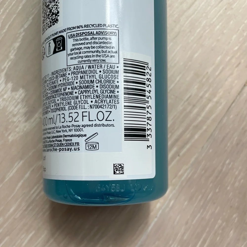 La Roche-Posay Toleriane Purifying Foaming‎ Cleanser